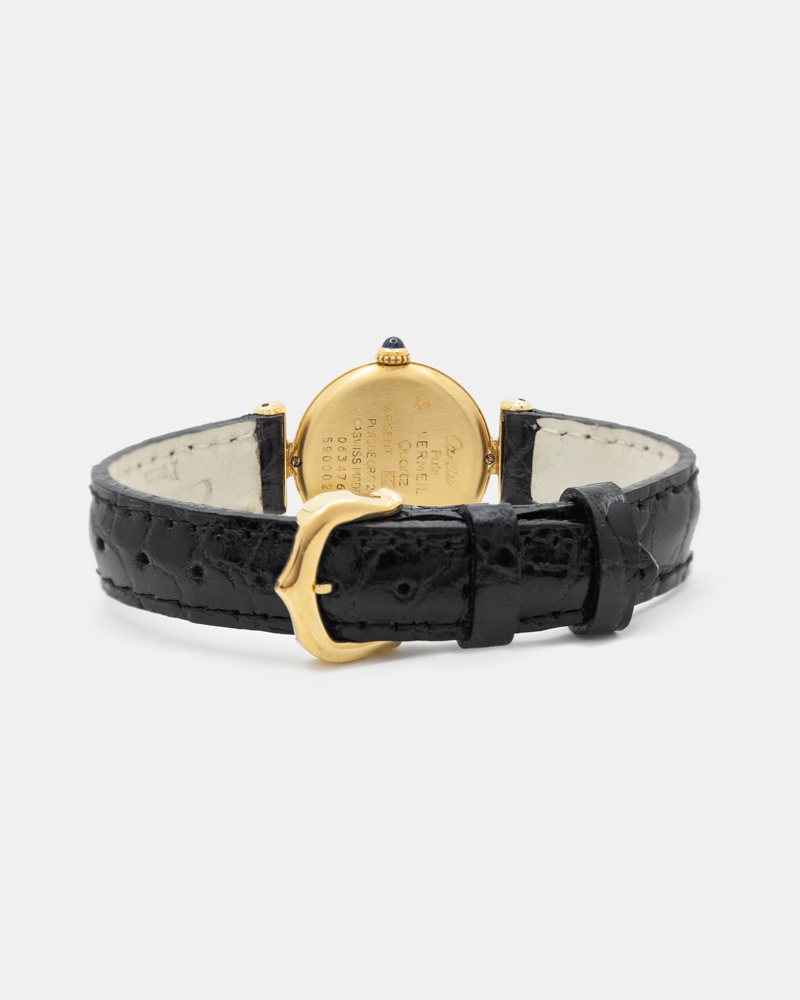Cartier Colisèe SM Lady Vermeil Damenuhr Ref. W1000700 590002 - immagine 5